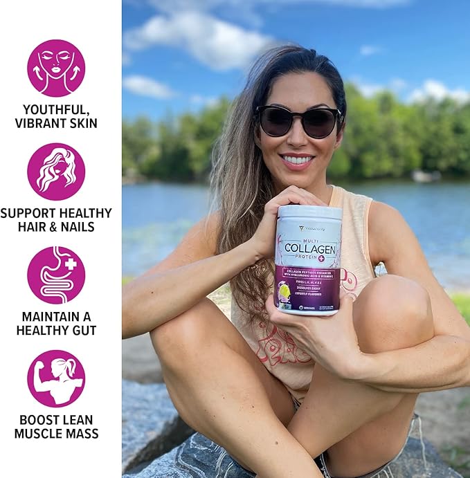Multi Collagen Peptides Powder for Women
