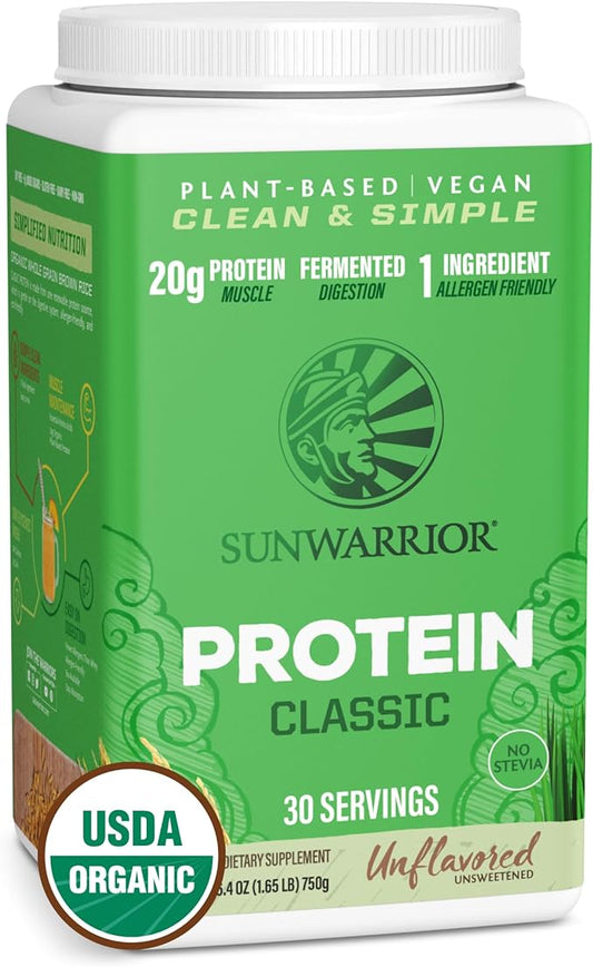 Brown Rice Protein Powder with Bcaa 750g by