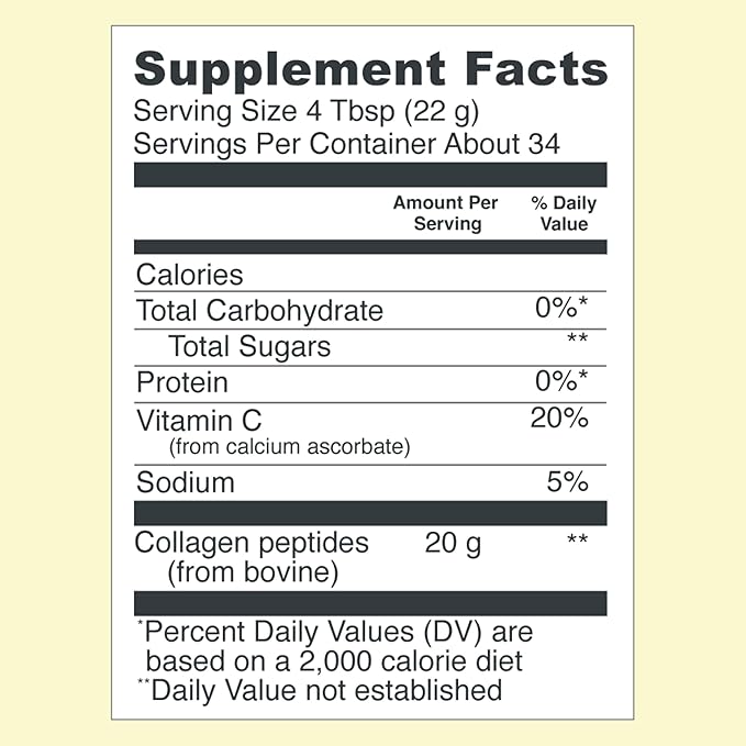 Vital Proteins Collagen Peptides Powder, Promotes 26.5 Ounce