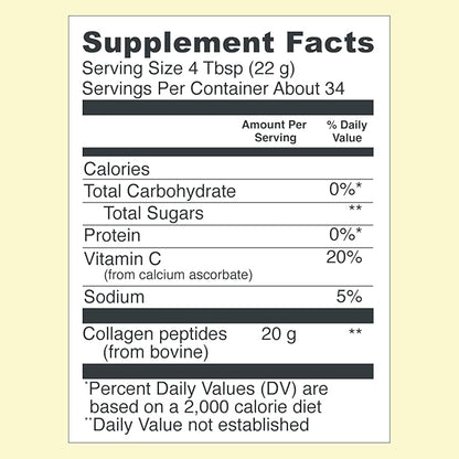 Vital Proteins Collagen Peptides Powder, Promotes 26.5 Ounce