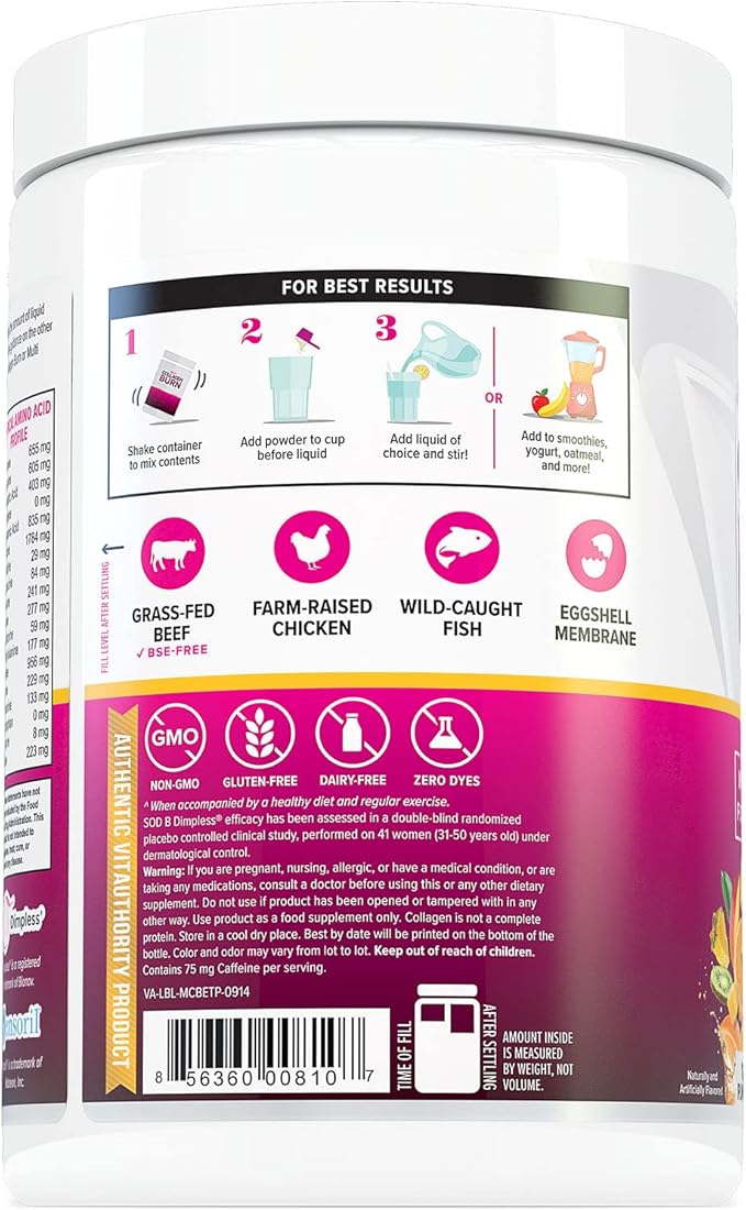 Multi Collagen Burn: Multi-Type Hydrolyzed Protein