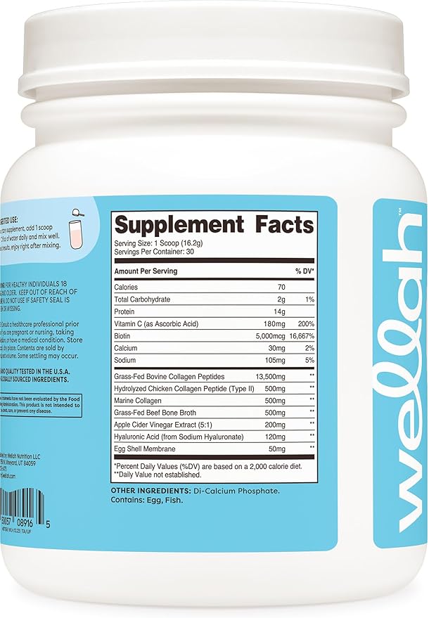 The Afterglow Multi Collagen Protein + (30 Servings,