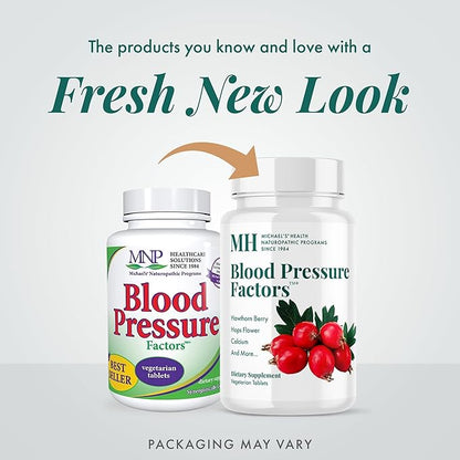 Michael's Health Naturopathic Programs Blood Pressure Factors 90 Vegetarian 30 Servings
