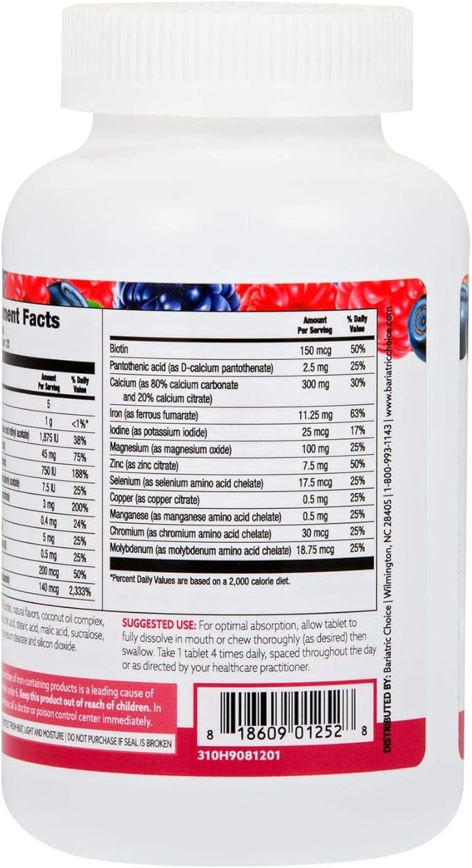 Bariatric Choice My Bariatric All-in-One Multivitamin 300 mg (120ct)