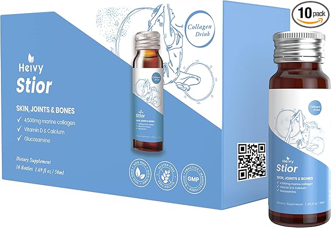 Marine Collagen Liquid, Collagen Drink, Marine 1.69 Fl 10), Collagen