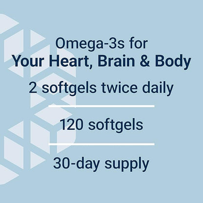 Life Extension Super Omega-3 Plus EPA/DHA 120 Softgels