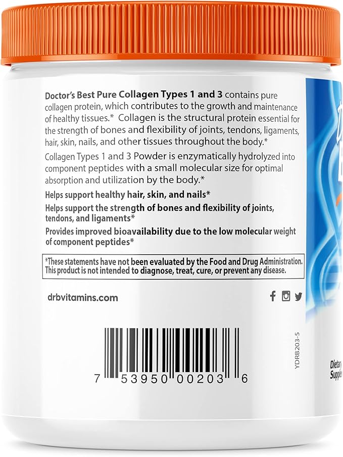 Doctor's Best Pure Collagen Types 1 3, Promotes 7.1 Ounce 1)