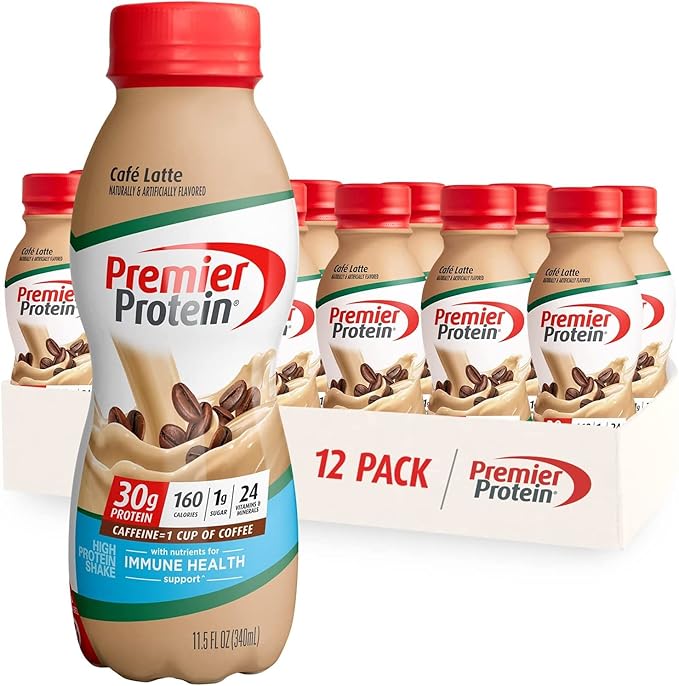 Premier Protein Shake MINIs Vanilla 22g 120 Calories 12 & 30g Protein 160 Calories 12