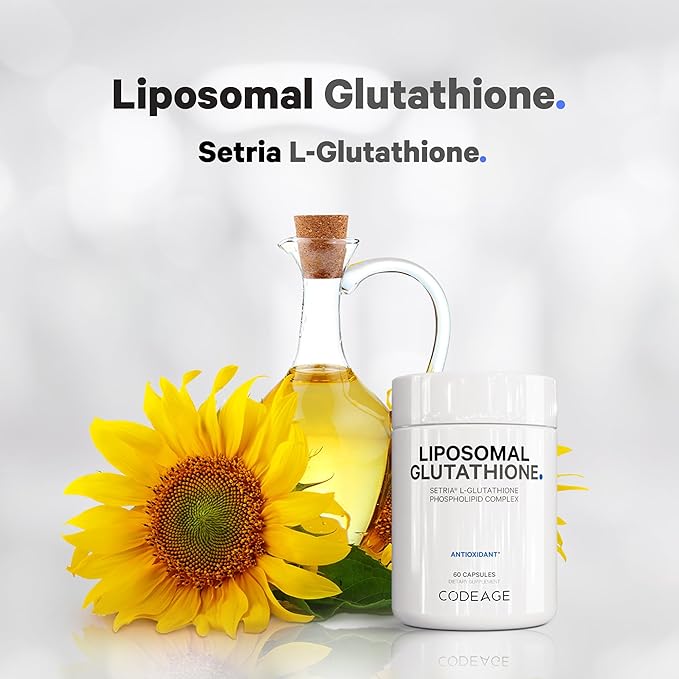 Codeage Liposomal Glutathione Supplement 60 Capsules