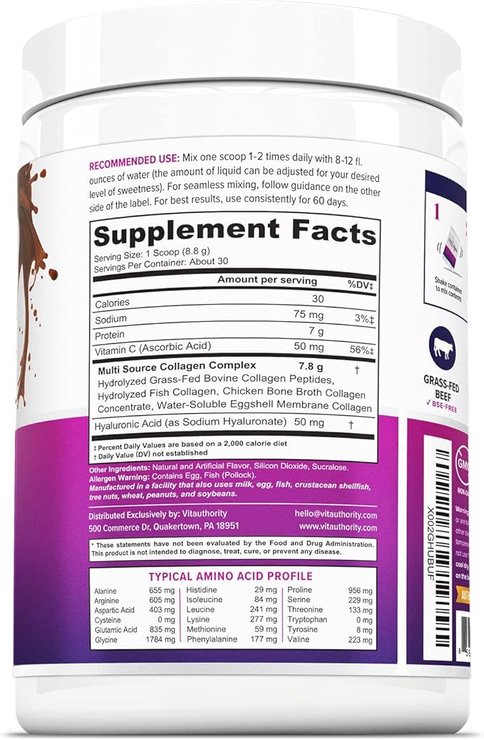 Multi Collagen Peptides Powder for Women