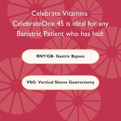 Celebrate Vitamins CelebrateONE 45 One A 45 mg 30 Count