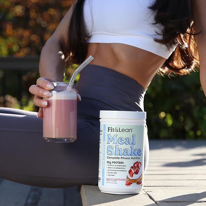Fit & Lean Meal Shake, Fat 0.8 lbs (365 g),10 g),10 Servings