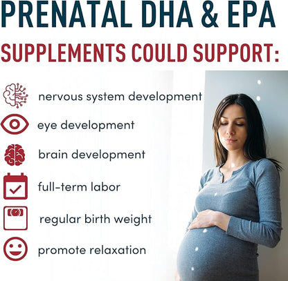 Prenatal Vitamins with DHA and Folic Acid Omega-3s D3 D3 Prenatal 90 Strawberry