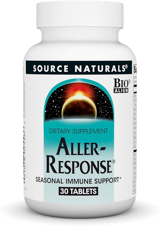 Source Naturals Aller-Response, Seasonal Immune Support* 30 Tablets