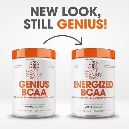 Genius BCAA Energy Powder, Grape Limeade