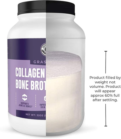 Left Coast Performance Collagen Bone Broth 2lb, Bone 64 Servings