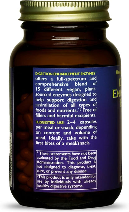 HEALTHFORCE SUPERFOODS Digestion Enhancement Enzymes 120 Vegan