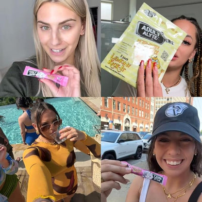After Alcohol Aid Wellness Vitamins I Restore Better Mornings I Dihydromyricetin DHM & B Vitamins Complex I Antioxidants Supplement and Liver Support I 10 Powder Stick Drink Packets I Unicorn Candy
