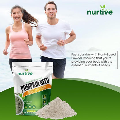 Pumpkin Seed Protein Powder 26 Servings (16 oz 454g)