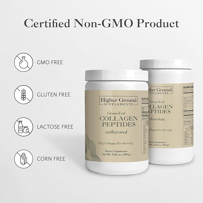 Grass-Fed Collagen Peptides 18g Protein 378g