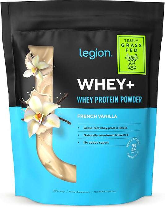 LEGION Whey+ Whey Isolate Protein Powder 30 Servings