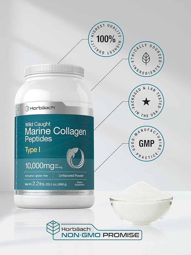 Horbäach Marine Collagen Powder 2.2 lbs