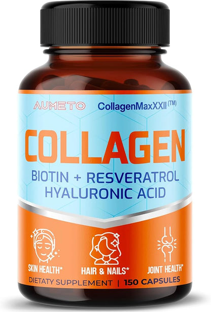 Collagen Types I, II, III, IV 8-in-1 Formula (90 Count 1))