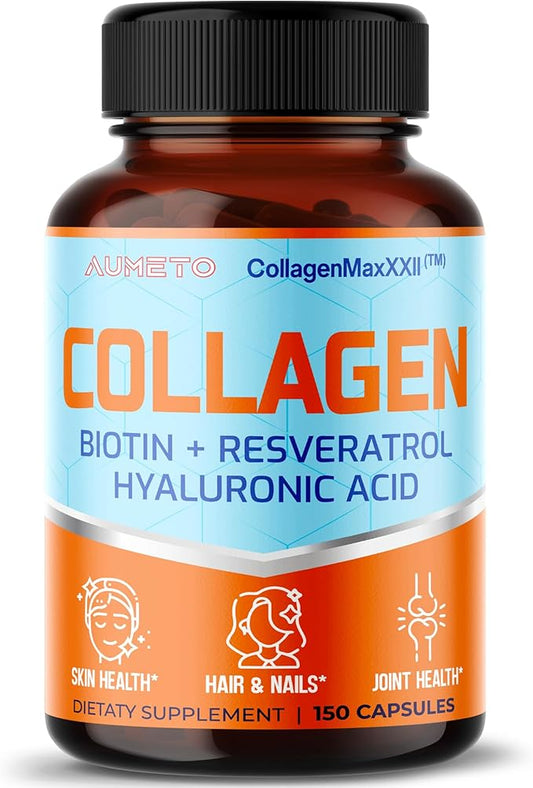 Collagen Types I, II, III, IV 8-in-1 Formula (90 Count 1))