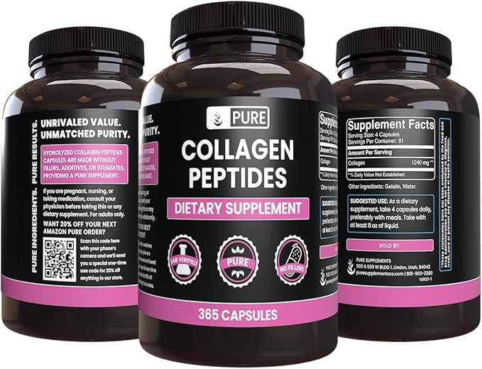 PURE ORIGINAL INGREDIENTS Collagen Peptides (365