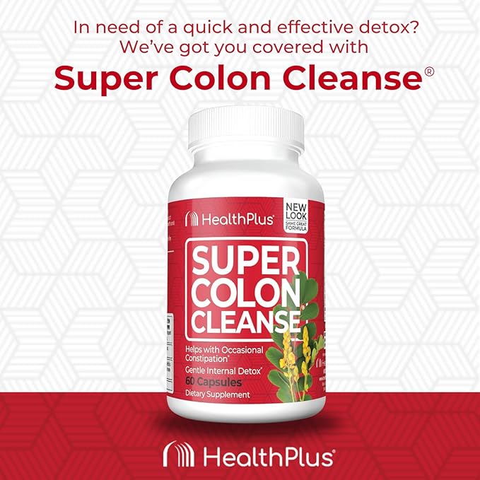 Health Plus Super Colon Cleanse 10 60 Capsules
