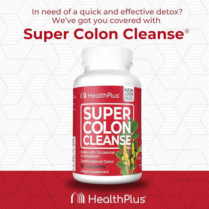 Health Plus Super Colon Cleanse 10 60 Capsules