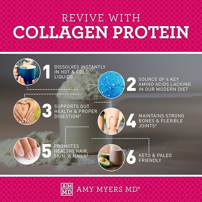 Amy Myers MD Grass Fed Collagen 38 Servings