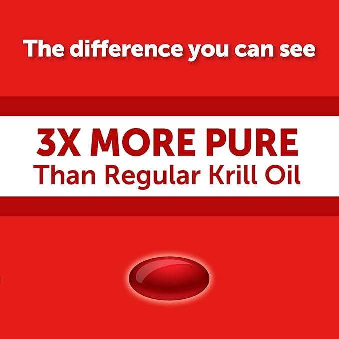 MegaRed Omega-3 Krill Oil 350mg Softgels, (60 Count Omega-3 Fatty