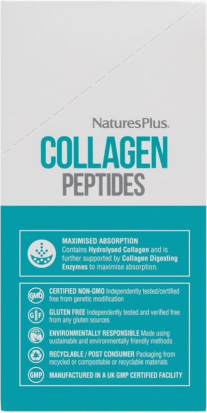 Natures Plus Collagen Peptides 20 Stick 20 Servings