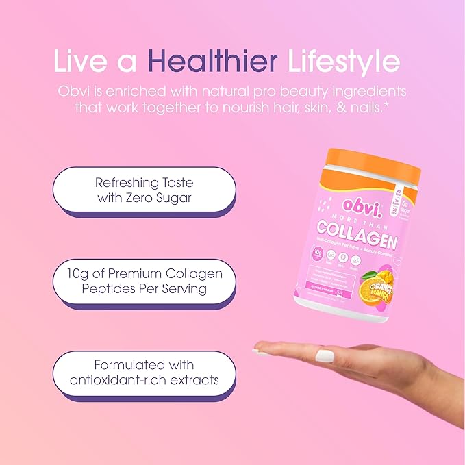 Obvi More Than Collagen Powder 30 Servings
