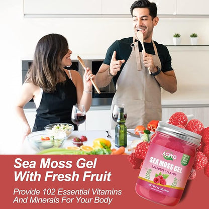 (12 OZ) Irish Sea Moss Gel 102 Vitamins