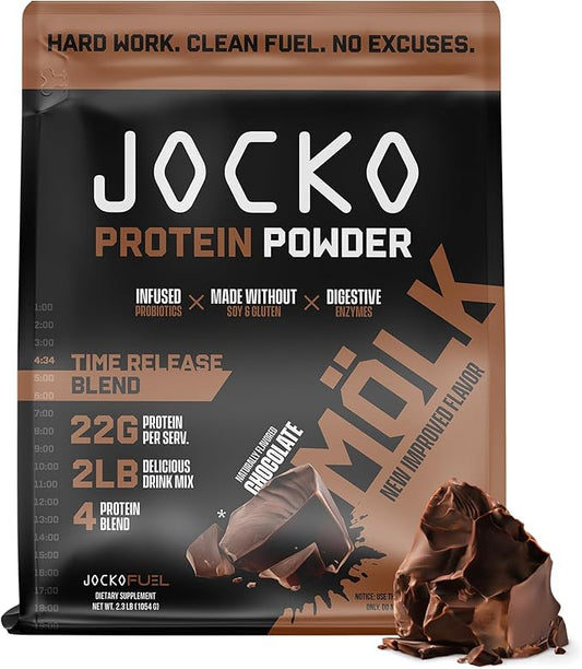 Jocko Mölk Whey Protein Powder (2 LB,
