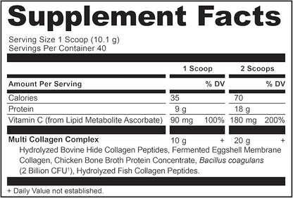 Ancient Nutrition Collagen Powder Protein (40 Servings,