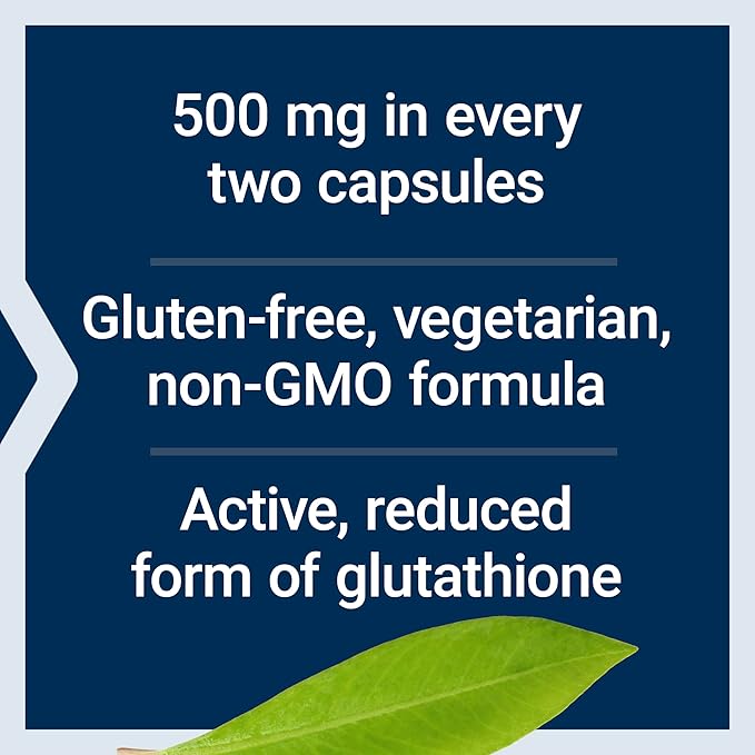 Life Extension Glutathione 500 mg – 60 Capsules