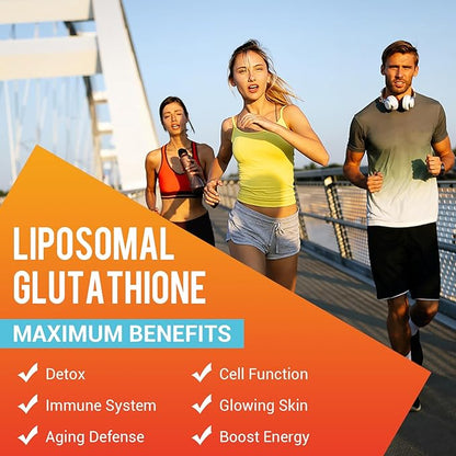 2550mg Liposomal Glutathione Softgel, Highest Absorption, 360 Softgels