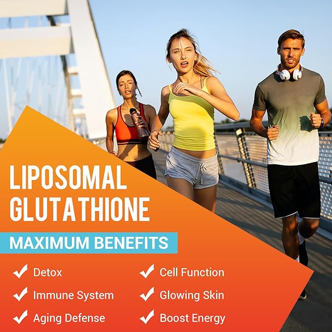 2550mg Liposomal Glutathione Softgel, Highest Absorption, 480 Softgels