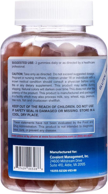 Focus Multivitamin Gummies 90 Ct, 45 Day