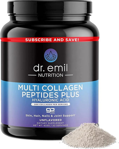 DR. EMIL NUTRITION Multi Collagen Peptides Powder 20g of 30 Servings