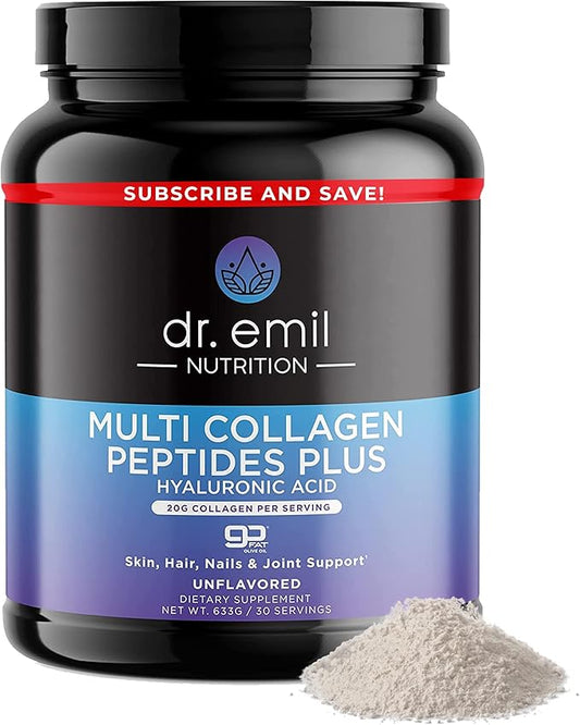 DR. EMIL NUTRITION Multi Collagen Peptides Powder 20g of 30 Servings