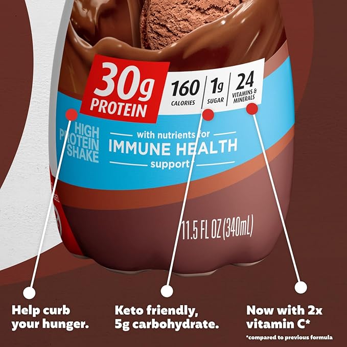 Premier Protein Shake MINIs Caramel 22g 120 Calorie 12 & 8 Flavor 30g Protein 24 Vitamins
