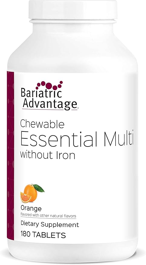 Bariatric Advantage Complete Chewable Multivitamin 180 Count,