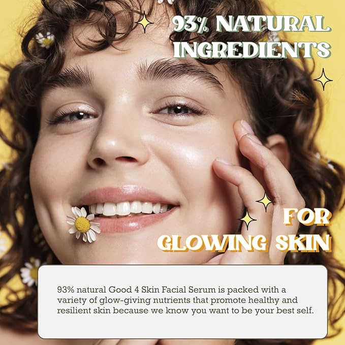 Purifect Good 4 Skin Multi-Vitamin Facial Serum with Vitamin E, B, C and K, Gently Protects and Repairs Young Skin, Moisturising and Plumping, Suitable For All Skin Types 30ml