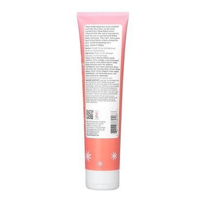 Pacifica Beauty Glow Baby Vitamin C Brightening Body Lotion and AHA Brightening Body Scrub Set, Bath and Body, Vitamin E, Kakadu, Moisturizing, Exfoliating, Hydrating, Vegan, 5 fl oz Each (Set of 2)