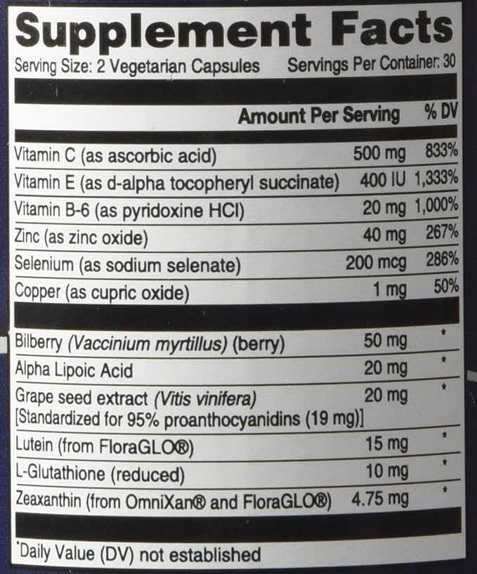 Doctor Formulated AREDS 2 Plus Eye 60 Eye