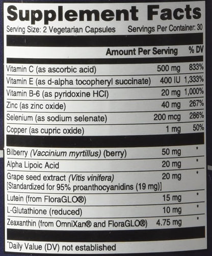 Doctor Formulated AREDS 2 Plus Eye 60 Eye